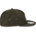 cappello-piatto-verde-regolabile-9fifty-waxed-canvas-dei-new-york-yankees-mlb-di-new-era