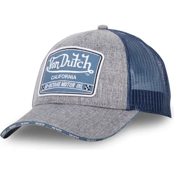 Cappellino trucker grigio e blu MIXGREY01 di Von Dutch