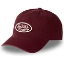 cappellino-curvo-bordeaux-regolabile-log-bur-di-von-dutch
