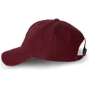 von-dutch-curved-brim-log-bur-maroon-adjustable-cap