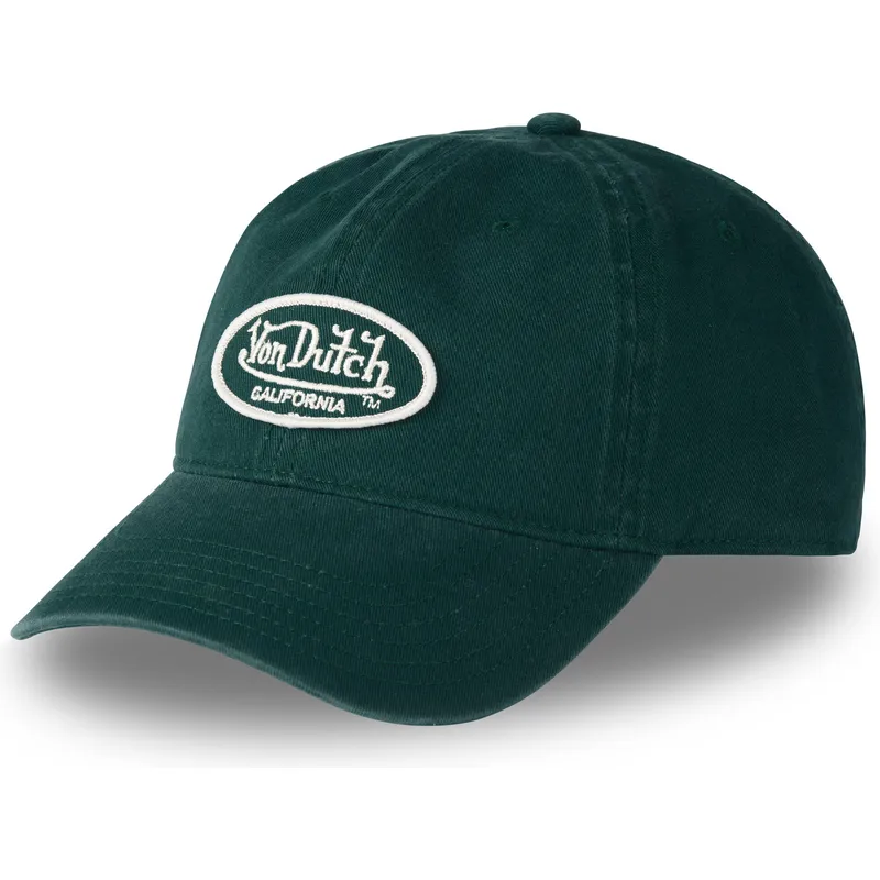 cappellino-visiera-curva-verde-regolabile-log-for-di-von-dutch