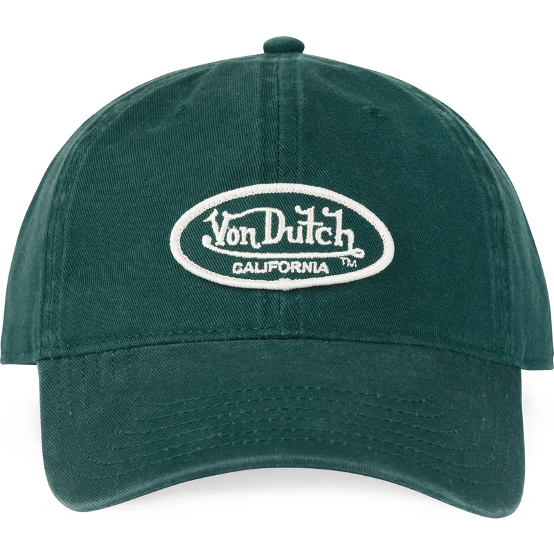 cappellino-visiera-curva-verde-regolabile-log-for-di-von-dutch