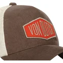 cappello-trucker-marrone-bro-ct-di-von-dutch