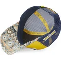 cappellino-trucker-giallo-e-blu-marino-eth02-di-von-dutch
