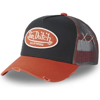 Cappello curvo multicolore snapback GROR di Von Dutch