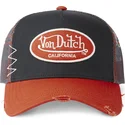 von-dutch-gror-black-and-orange-trucker-hat