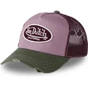 gorra-trucker-rosa-e-verde-kabu-di-von-dutch