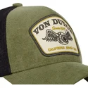 cappellino-trucker-verde-e-nero-kak-di-von-dutch