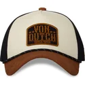 snapback-vint01-marrone-e-nera-con-visiera-curva-di-von-dutch