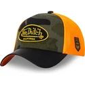 cappello-snapback-con-visiera-curva-mimetico-e-arancione-vint08-di-von-dutch