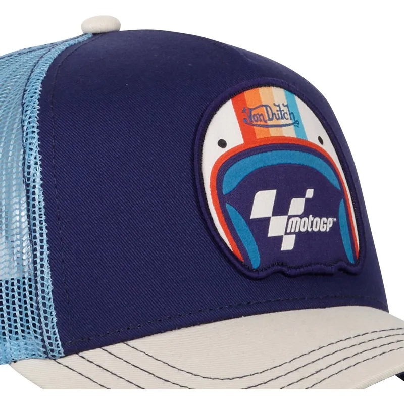 cappellino-trucker-blu-marino-moto-ct-22-motogp-di-von-dutch