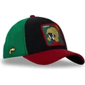 gorra-trucker-nera-verde-e-rossa-marvin-il-marziano-loo10-mar-looney-tunes-di-capslab