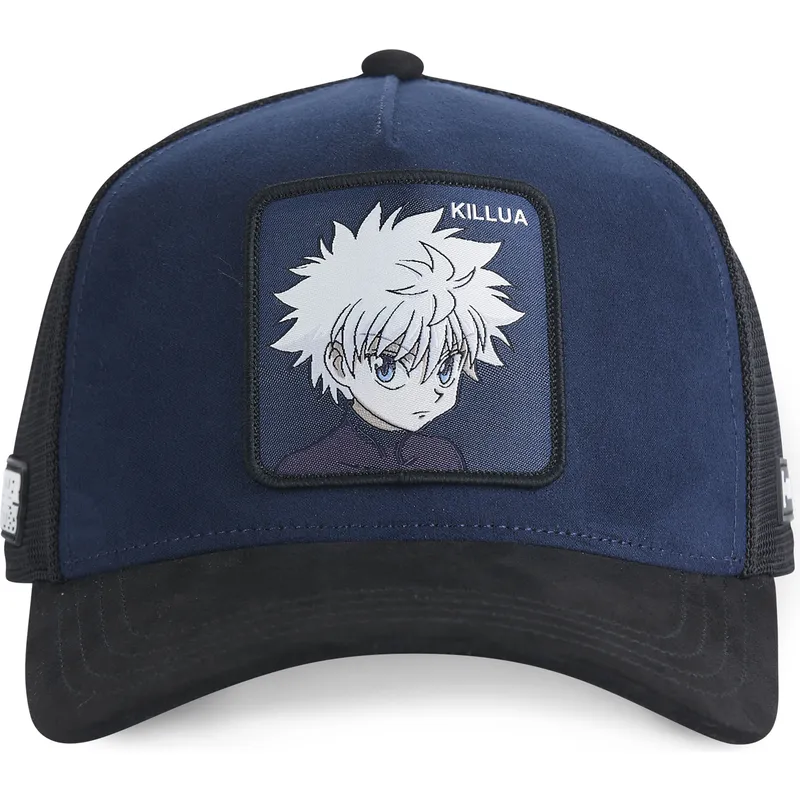 cappelli-curva-blu-marino-snapback-killua-zoldyck-hunter-x-hunter-di-capslab