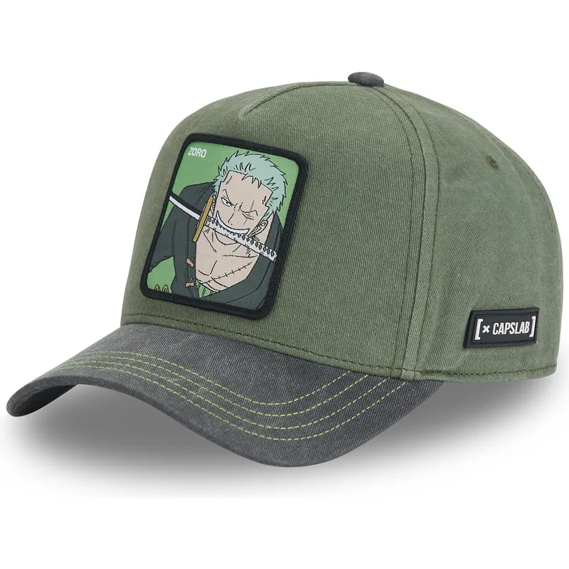 cappellino-curvo-verde-snapback-roronoa-zoro-op4-zor-one-piece-di-capslab