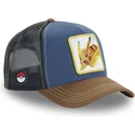 cappellino-trucker-blu-marino-e-marrone-pikachu-pkm5-pik-pokemon-di-capslab