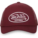 cappellino-trucker-rosso-regolabile-lof-b11-di-von-dutch