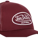 cappellino-trucker-rosso-regolabile-lof-b11-di-von-dutch