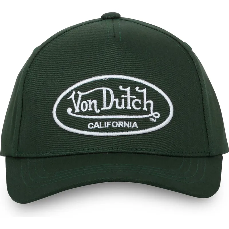 cappelli-curva-verde-cinghia-regolabile-di-von-dutch