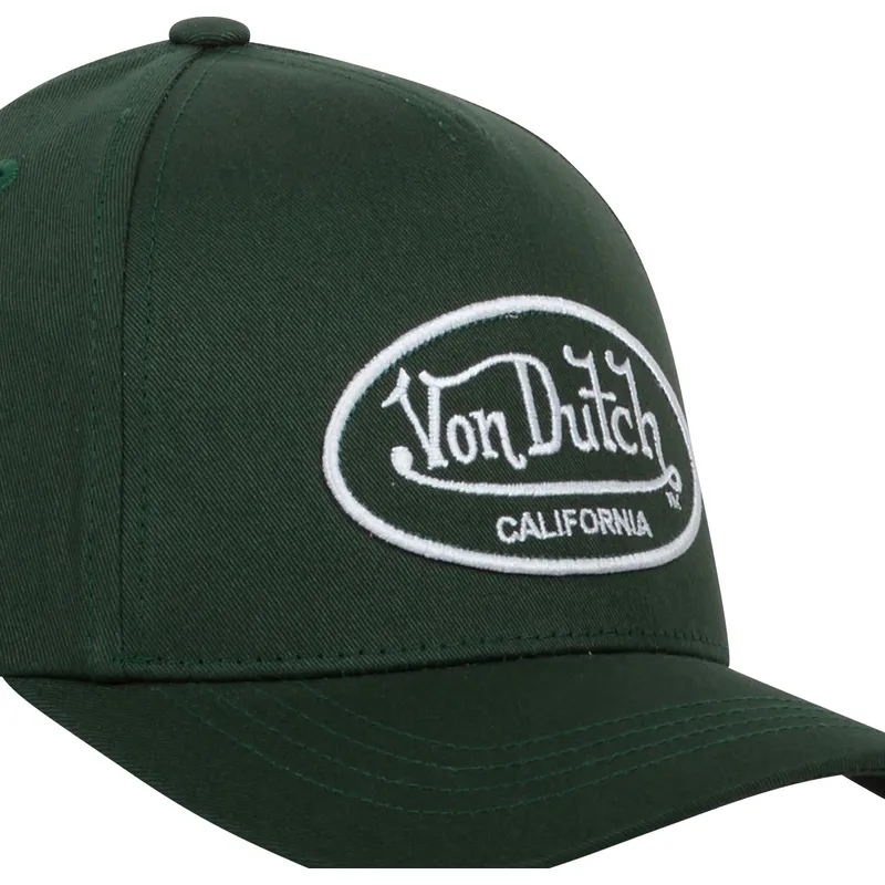 cappelli-curva-verde-cinghia-regolabile-di-von-dutch