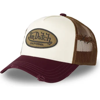 Cappello curvo multicolore snapback MUBU di Von Dutch