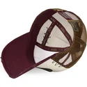 cappellino-trucker-beige-marrone-e-rosso-mubu-di-von-dutch