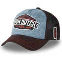 cappellino-trucker-blu-e-nero-lea02-di-von-dutch
