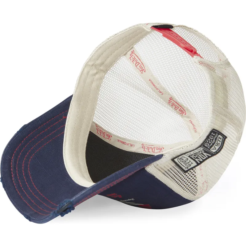 cappellino-trucker-blu-marino-crew16-di-von-dutch