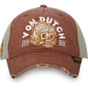 von-dutch-curved-brim-fir-cb-brown-and-grey-adjustable-cap