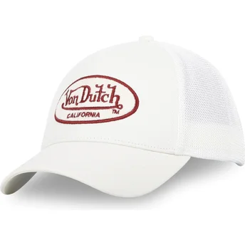 Cappellino trucker bianco TERRYLOG02 di Von Dutch