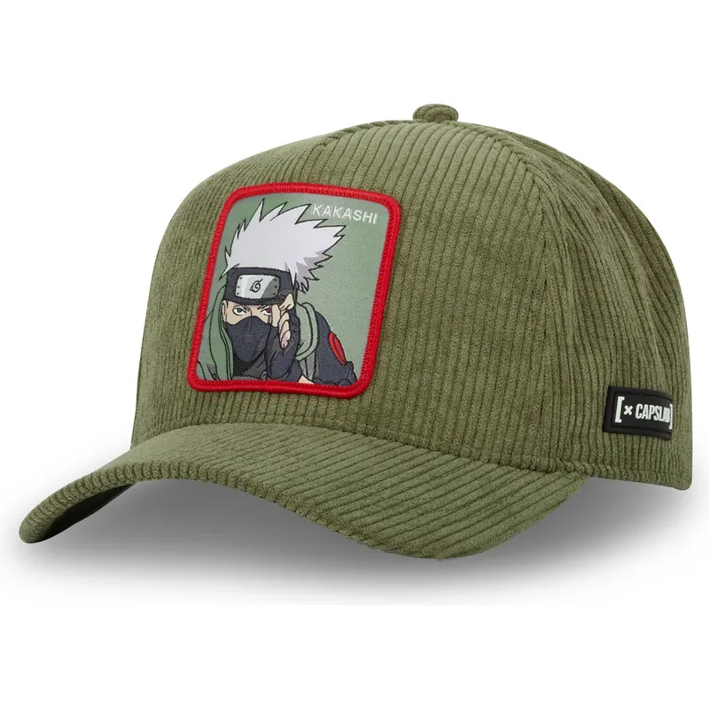 cappellino-curvo-verde-snapback-kakashi-hatake-ns3-cor-naruto-di-capslab