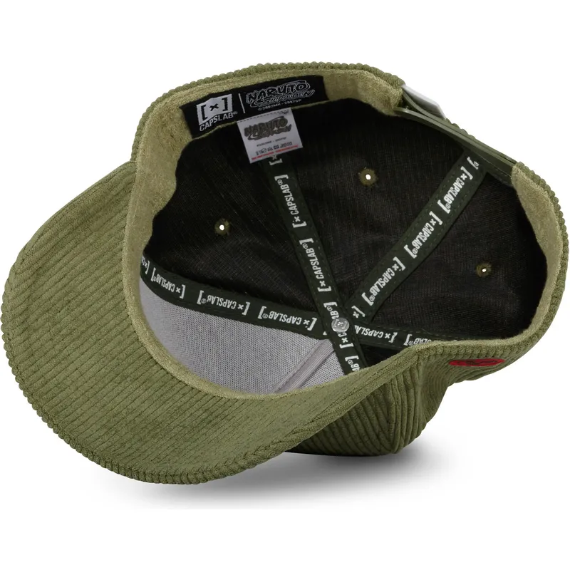 cappellino-curvo-verde-snapback-kakashi-hatake-ns3-cor-naruto-di-capslab