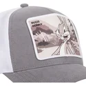 cappellino-trucker-grigio-e-bianco-bugs-bunny-loo9-bug-looney-tunes-di-capslab