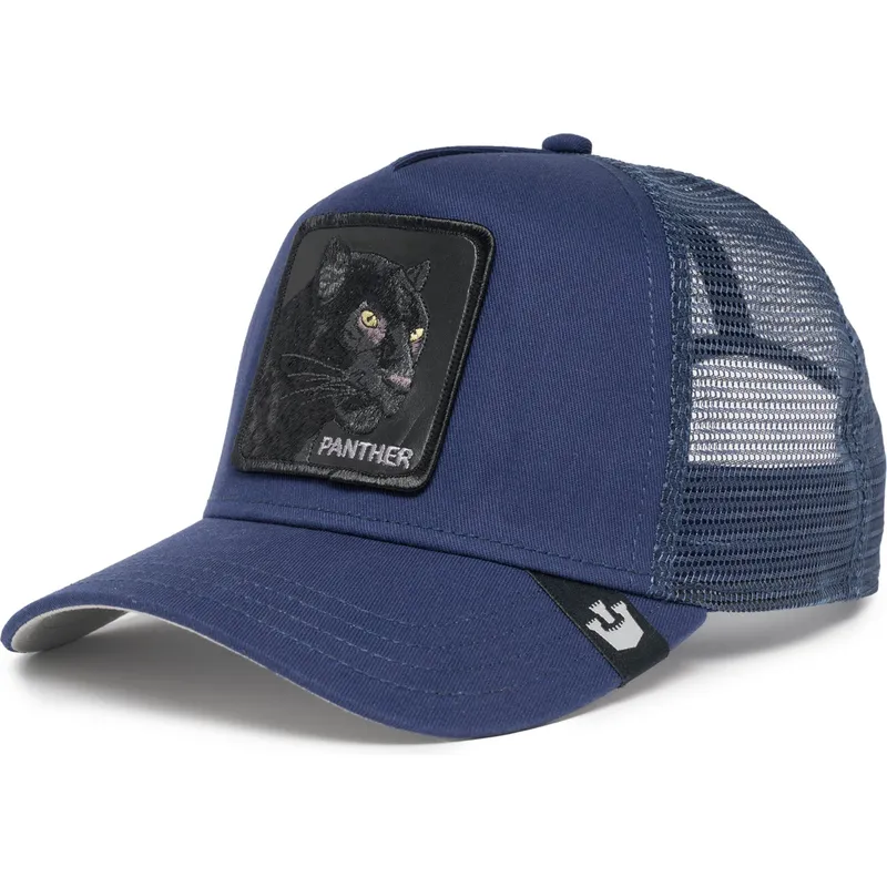 cappellino-trucker-blu-marino-pantera-the-black-panther-the-farm-di-goorin-bros