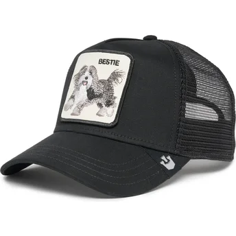 Cappellino trucker nero cane The Bestie Dog The Farm di Goorin Bros.