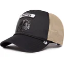 cappellino-trucker-nero-e-beige-pantera-gb2-black-panther-the-rocker-the-farm-di-goorin-bros