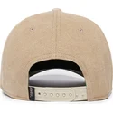 cappellino-beige-con-visiera-curva-snapback-anatra-lucky-duck-canvas-the-farm-di-goorin-bros