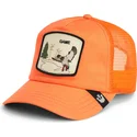 cappellino-trucker-arancione-anatra-game-maybe-park-range-the-farm-di-goorin-bros