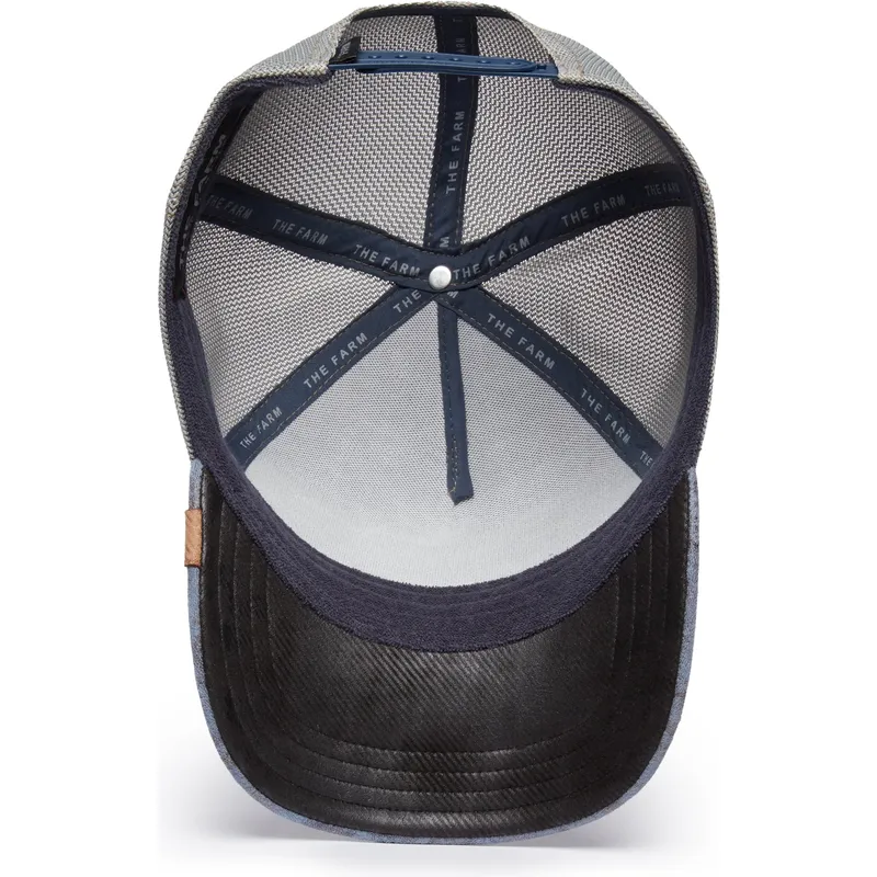 cappelli-curva-blu-marino-snapback-the-farm-di-goorin-bros cappelli-curva-blu-marino-snapback-the-farm-di-goorin-bros