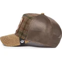cappello-trucker-marrone-leone-king-moon-lion-uk-plaid-the-farm-di-goorin-bros