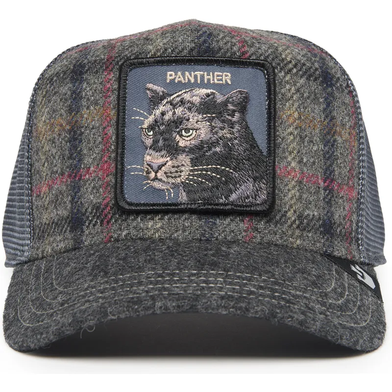 cappellino-trucker-grigio-pantera-moon-panther-uk-plaid-the-farm-di-goorin-bros