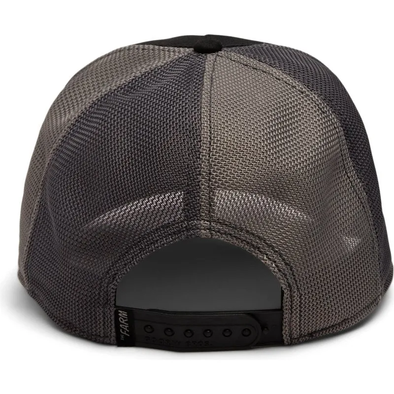 cappellino-trucker-nero-rinoceronte-bulletproof-tri-tone-the-farm-di-goorin-bros