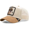 cappellino-trucker-beige-cane-san-bernardo-top-dog-the-suede-st-bernard-the-farm-di-goorin-bros
