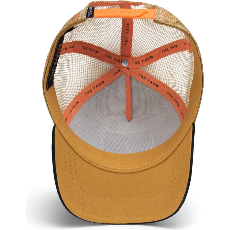 cappellino-trucker-marrone-e-nero-tigre-the-wildcat-tiger-big-cats-the-farm-di-goorin-bros