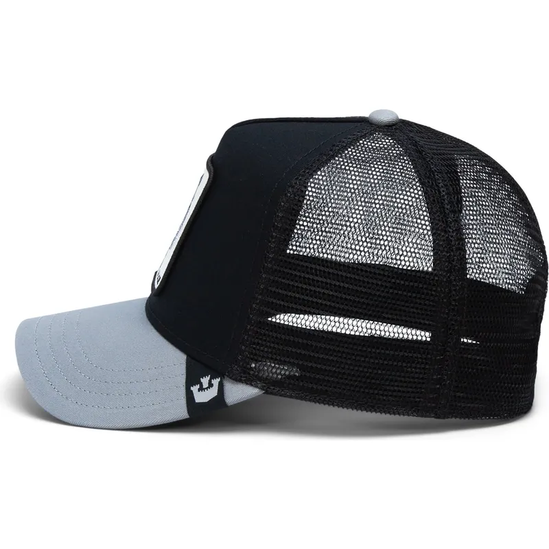 cappellino-trucker-nero-e-grigio-tigre-the-savage-tiger-big-cats-the-farm-di-goorin-bros