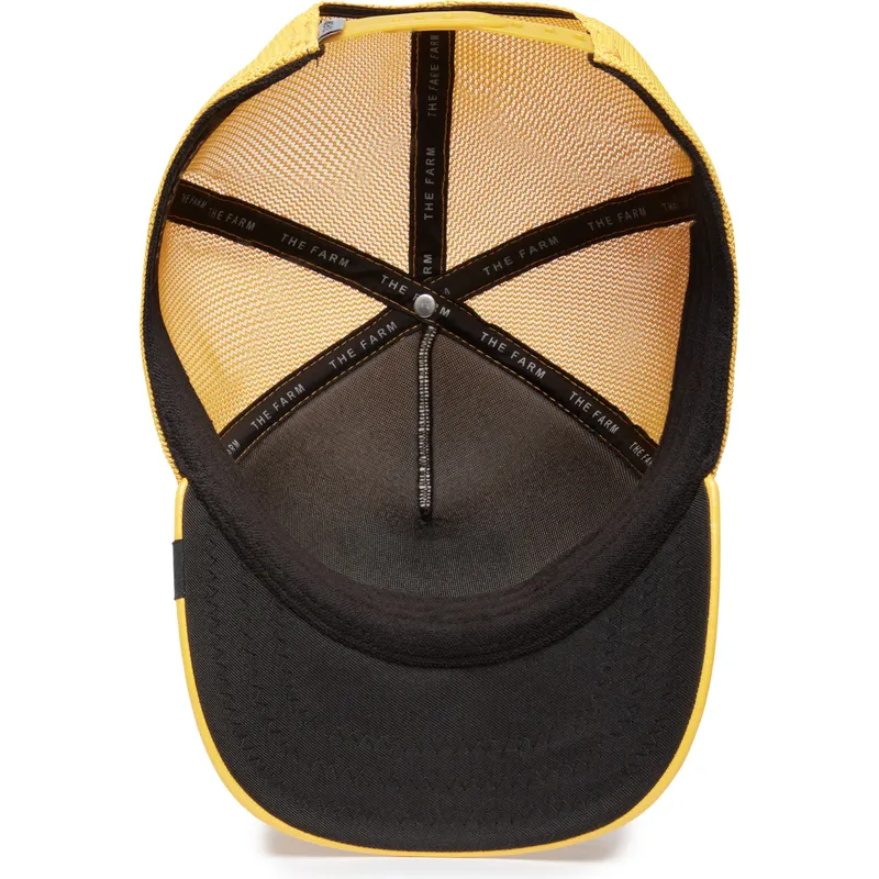 cappellino-trucker-giallo-serpente-mamba-mentality-puff-patent-the-farm-di-goorin-bros