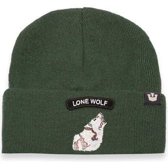 Gorro verde lupo Lone Wolf Soft Rock Wolf Classic Knit The Farm di Goorin Bros.