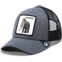gorra-trucker-grigia-per-bambino-mammoth-fuzzy-trunk-extinct-the-farm-di-goorin-bros