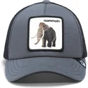 gorra-trucker-grigia-per-bambino-mammoth-fuzzy-trunk-extinct-the-farm-di-goorin-bros
