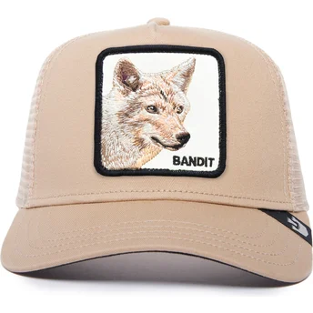 Cappellino trucker marrone chiaro coyote The Bandit Coyote The Farm di Goorin Bros.