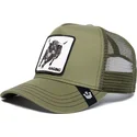cappellino-trucker-verde-toro-raging-road-rage-truckin-the-farm-di-goorin-bros